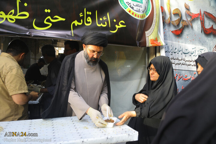 برپایی ایستگاه صلواتی سالگرد رحلت امام خمینی(ره) در شهر قم