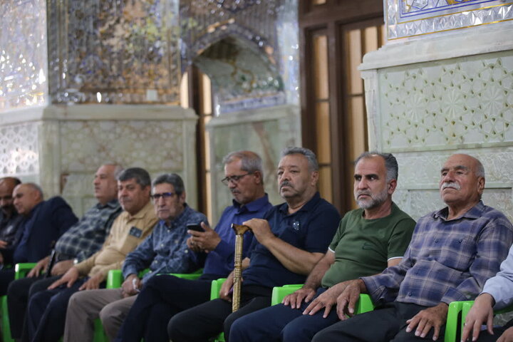 تصاویر| برگزاری مراسم بزرگداشت قاری روشن دل قرآن کریم در آستان مقدس سیدعلاالدین حسین(ع)