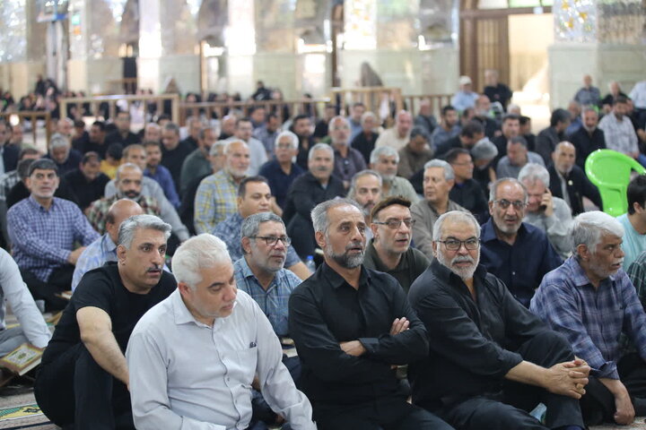 تصاویر| برگزاری مراسم بزرگداشت قاری روشن دل قرآن کریم در آستان مقدس سیدعلاالدین حسین(ع)