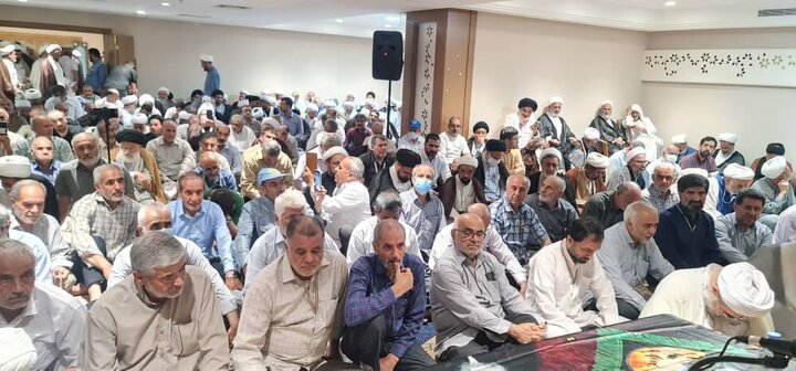 Photos: Imam Baqir mourning ceremony held by office of Ayatollah Fazel Lankarani in Mecca