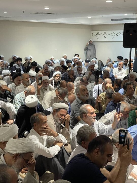 Photos: Imam Baqir mourning ceremony held by office of Ayatollah Fazel Lankarani in Mecca