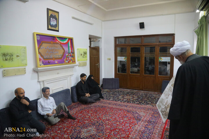 حضور مردم در بیت تاریخی امام خمینی(ره) در شهر قم