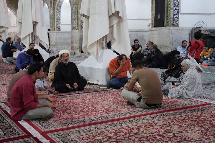 Photos: Razavi shrine hosts mourning ceremonies for Imam Baqir’s martyrdom anniv.