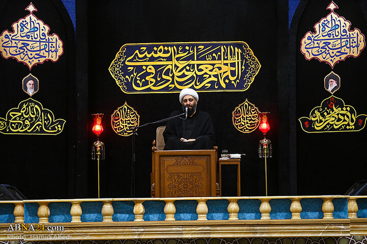 دعای عرفه در حرم حضرت معصومه(س)