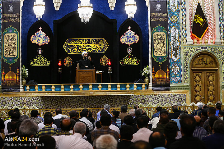 دعای عرفه در حرم حضرت معصومه(س)