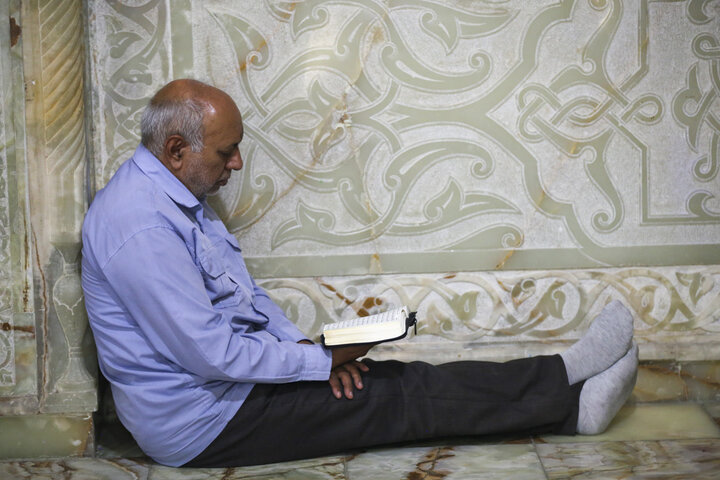 تصاویر| برگزاری دعای عرفه شیراز