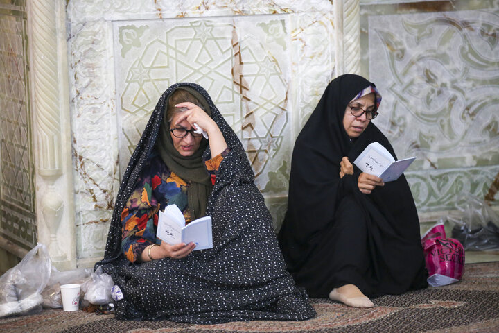 تصاویر| برگزاری دعای عرفه شیراز