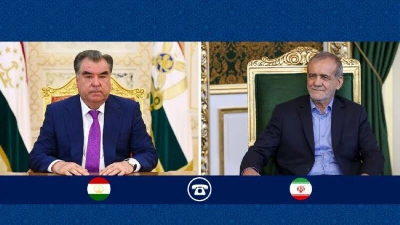 Президенты Ирана и Таджикистана подчеркивают необходимость укрепления стратегических отношений и реализации соглашений