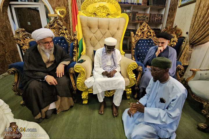 دیدار آیت الله رمضانی با مفتی کل مسلمانان کشور غنا