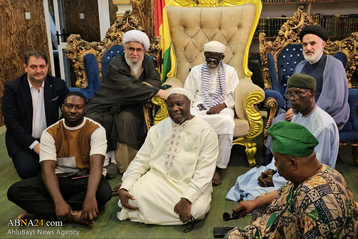 دیدار آیت الله رمضانی با مفتی کل مسلمانان کشور غنا