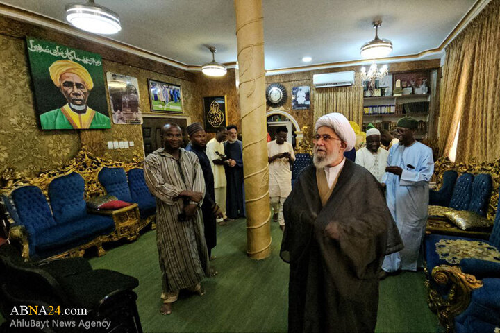 دیدار آیت الله رمضانی با مفتی کل مسلمانان کشور غنا