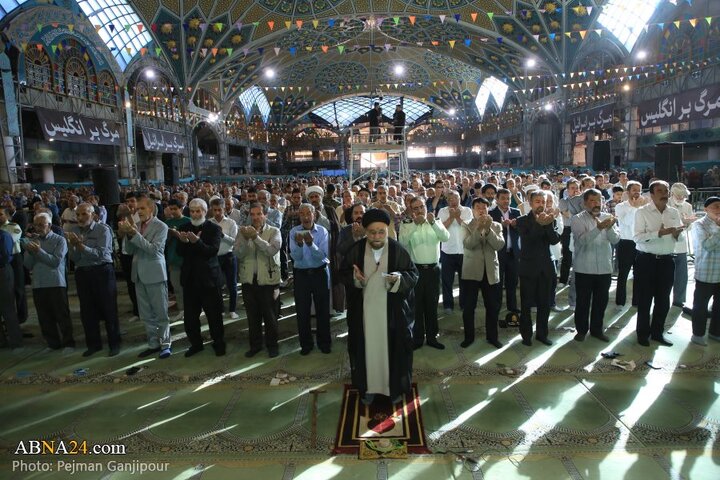 گزارش تصویری | اقامه نماز سعید عید قربان در شهر اصفهان