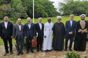 Photos: Ayatollah Ramazani meets with Archbishop of Catholic Church of Ivory Coast