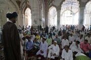 Photos: Namaz offered at Shia Jama Masjid Lucknow on Eid al-Adha