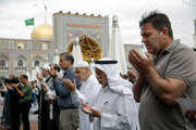 Photos: Eid al-Adha prayers at Imam Reza holy shrine