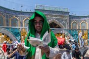Photos: Crowds of believers commemorate the Day of Arafah in Karbala