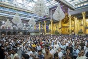 تقریر مصور / صحن حرم أبي الفضل العباس (ع) یشهد حضور جموع المؤمنين لأداء صلاة عيد الأضحى المبارك