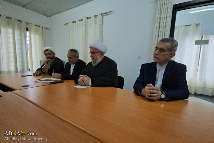 Photos: Ayatollah Ramazani meets with Archbishop of Catholic Church of Ivory Coast