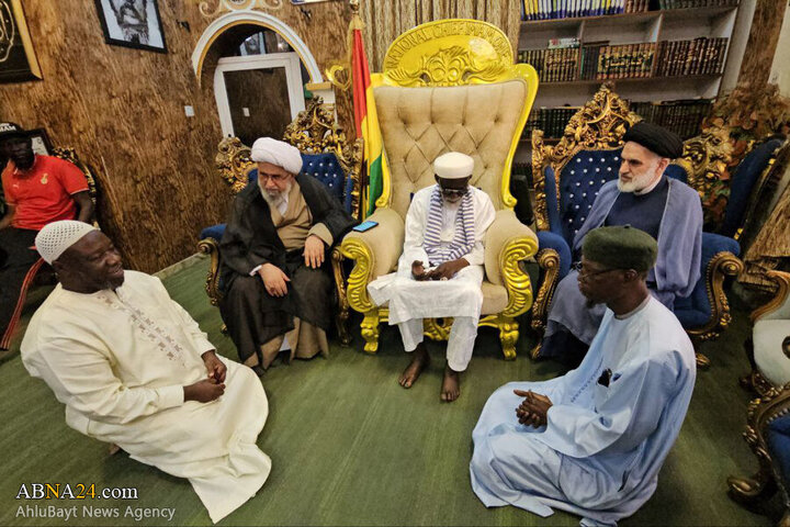 Photos: Secretary General of AhlulBayt World Assembly meets Grand Mufti of Ghanaian Muslims