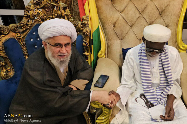 Photos: Secretary General of AhlulBayt World Assembly meets Grand Mufti of Ghanaian Muslims