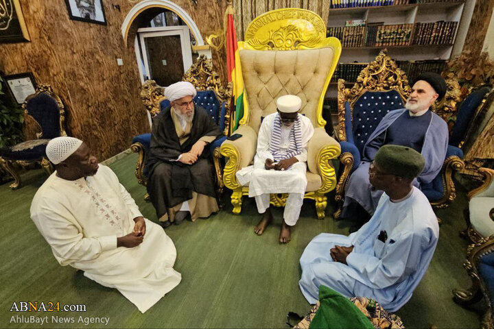Photos: Secretary General of AhlulBayt World Assembly meets Grand Mufti of Ghanaian Muslims