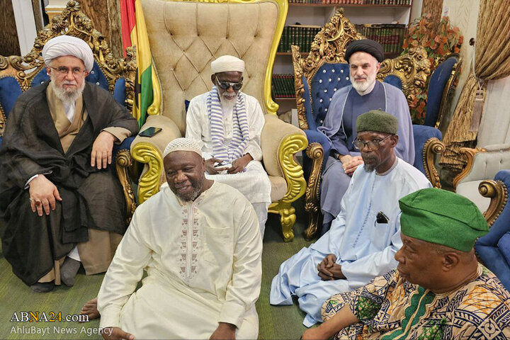 Photos: Secretary General of AhlulBayt World Assembly meets Grand Mufti of Ghanaian Muslims