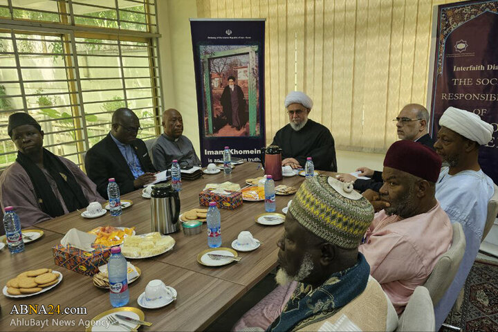 Photos: Ayatollah Ramazani attends Interfaith Dialogue meeting held in Ghana