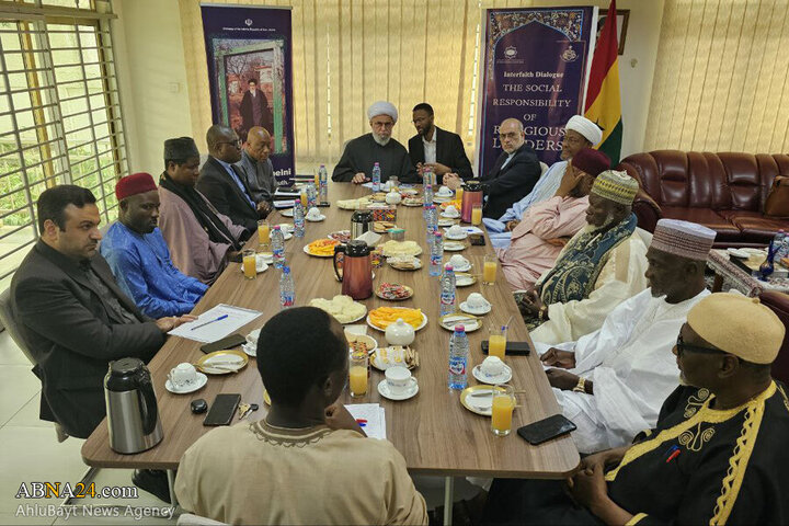 Photos: Ayatollah Ramazani attends Interfaith Dialogue meeting held in Ghana