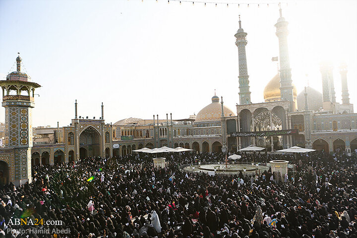 Photos: Arafah prayers ceremony held at Hazrat Masoumeh holy shrine