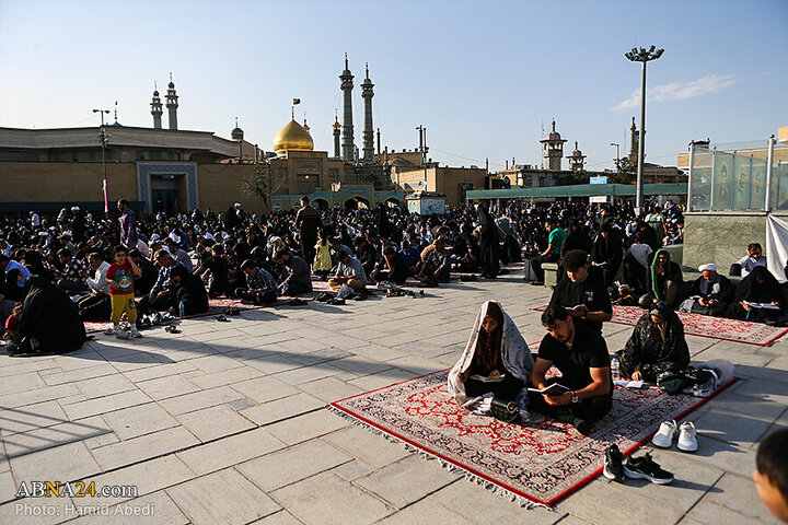 Photos: Arafah prayers ceremony held at Hazrat Masoumeh holy shrine