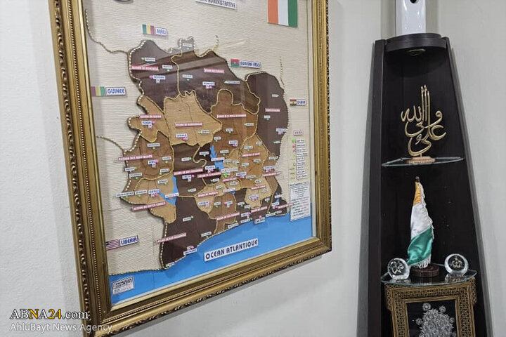 تقرير مصور/ الأمين العام للمجمع العالمي لأهل البيت (ع) يزور مجمع السيدة الزهراء (ع) الثقافي في أبيدجان