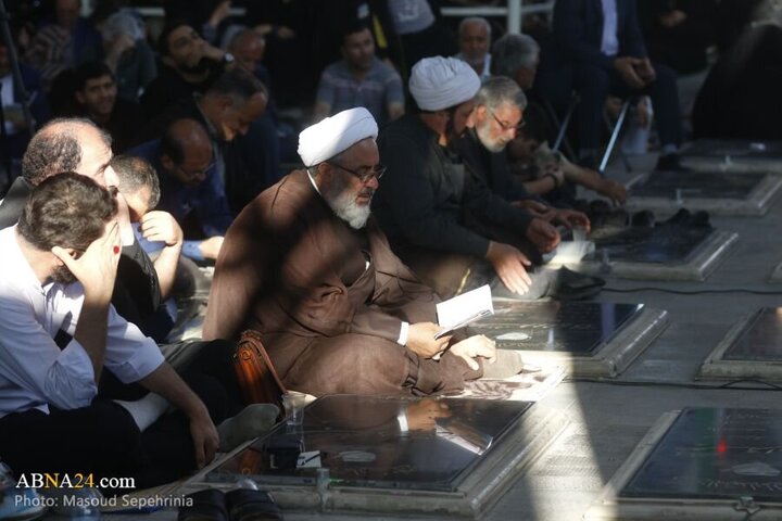 Photos: Arafah prayers ceremony held at Tabriz Martyrs Cemetery
