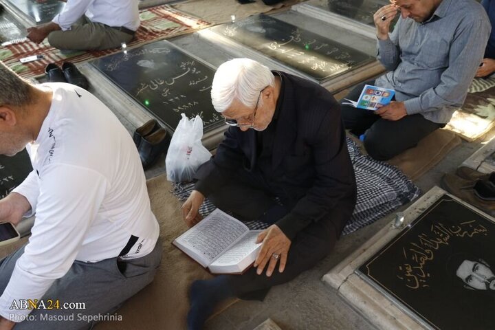 Photos: Arafah prayers ceremony held at Tabriz Martyrs Cemetery