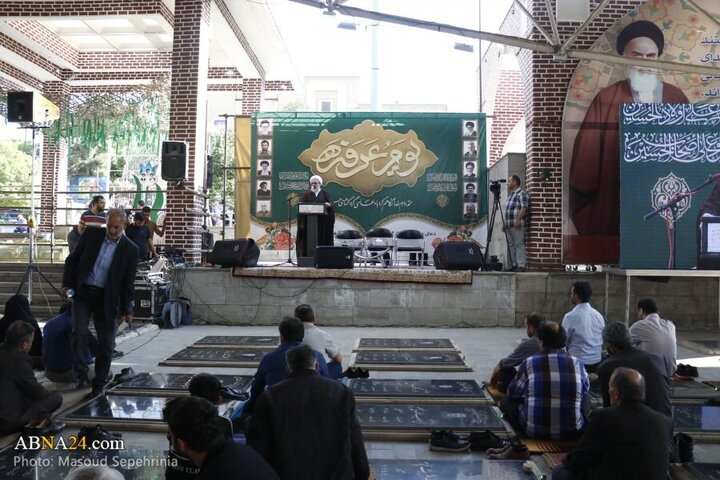 Photos: Arafah prayers ceremony held at Tabriz Martyrs Cemetery
