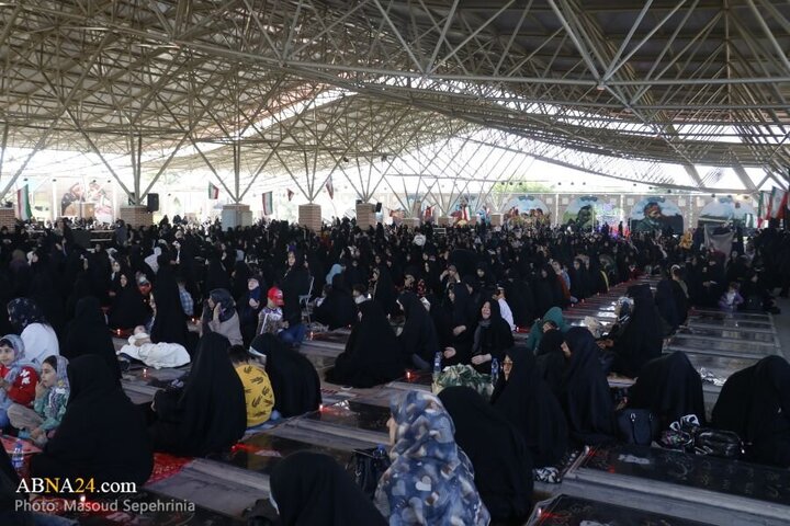 Photos: Arafah prayers ceremony held at Tabriz Martyrs Cemetery