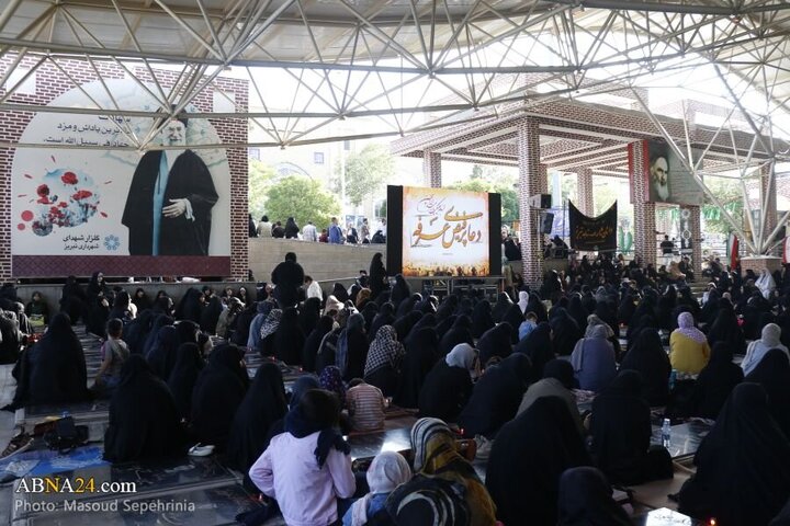 Photos: Arafah prayers ceremony held at Tabriz Martyrs Cemetery