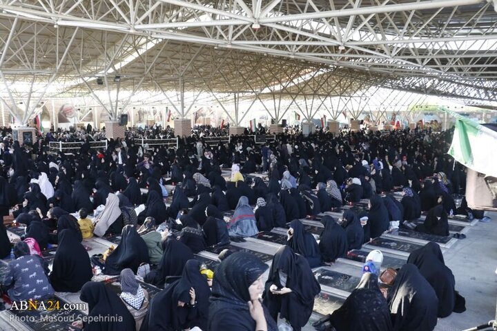 Photos: Arafah prayers ceremony held at Tabriz Martyrs Cemetery