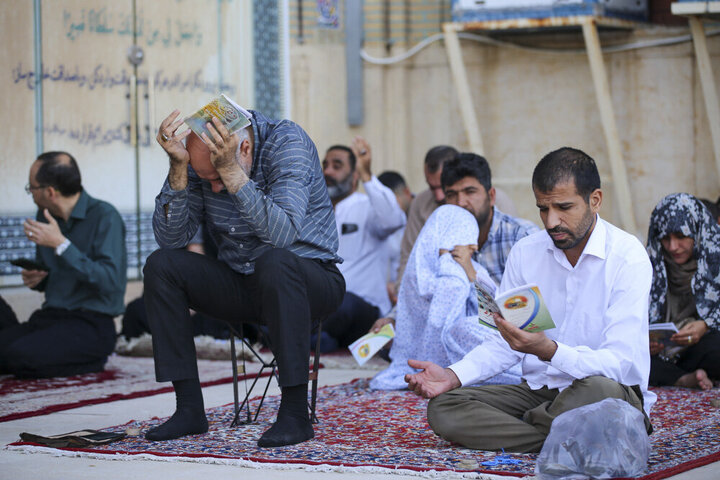Photos: Arafah prayers ceremony held at Shahcheragh holy shrine