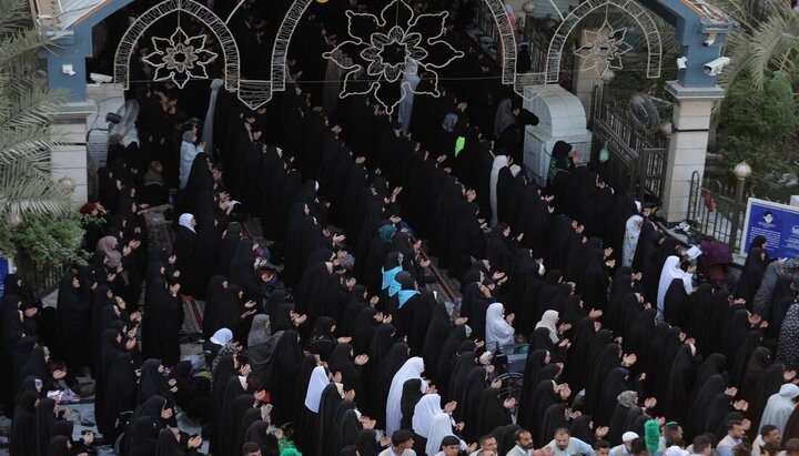 تقرير مصور/ حضور واسع بإقامة صلاة عيد الأضحى المبارك بين الحرمين في كربلاء