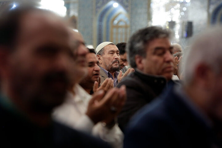 Photos: Eid al-Adha prayers at Imam Reza holy shrine