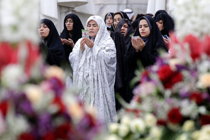Photos: Eid al-Adha prayers at Imam Reza holy shrine