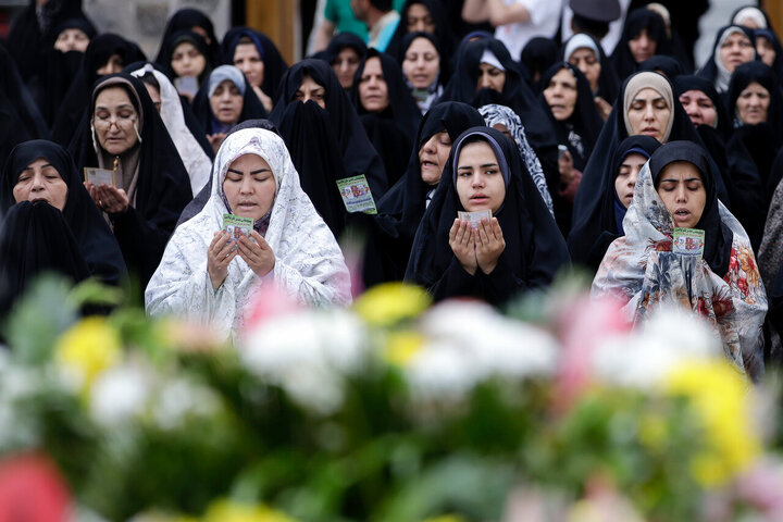 Photos: Eid al-Adha prayers at Imam Reza holy shrine