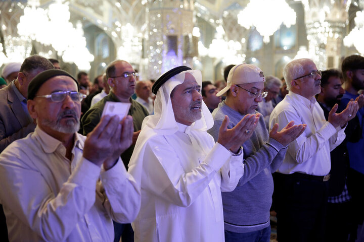 Photos: Eid al-Adha prayers at Imam Reza holy shrine