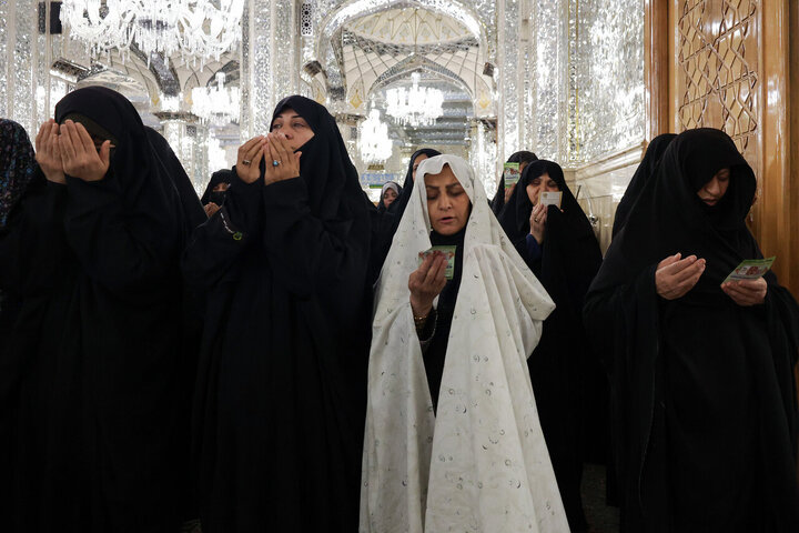 Photos: Eid al-Adha prayers at Imam Reza holy shrine