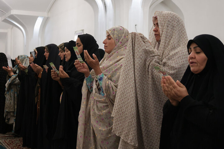 Photos: Eid al-Adha prayers at Imam Reza holy shrine
