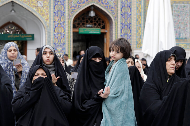 Photos: Eid al-Adha prayers at Imam Reza holy shrine