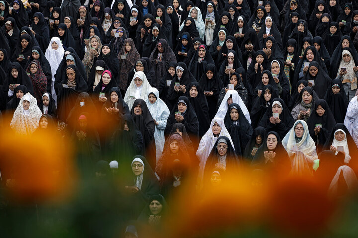 Photos: Eid al-Adha prayers at Imam Reza holy shrine
