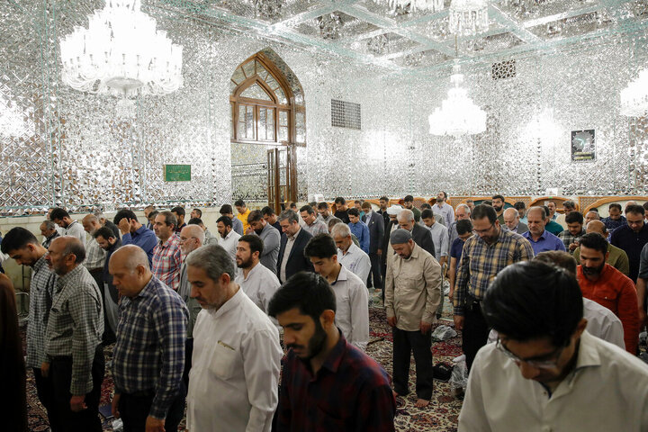 Photos: Eid al-Adha prayers at Imam Reza holy shrine