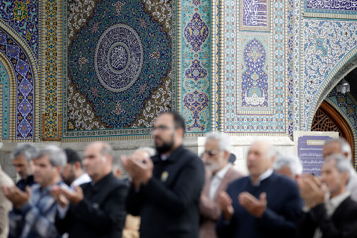 Photos: Eid al-Adha prayers at Imam Reza holy shrine