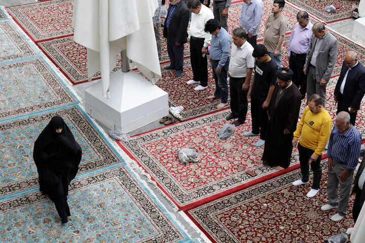Photos: Eid al-Adha prayers at Imam Reza holy shrine